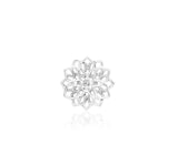 14kt Gold Chloe White CZ Threadless End
