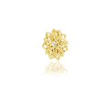 14kt Gold Chloe White CZ Threadless End