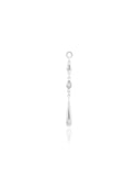 14kt Gold Rebecca White CZ Charm