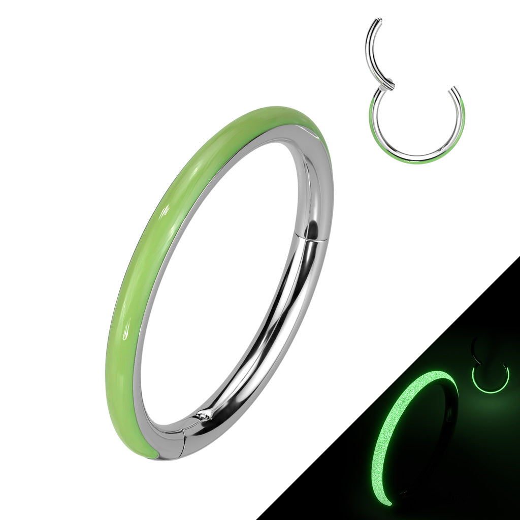 Titanium hinged ring cheap