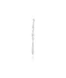 14kt Gold Rebecca White CZ Charm
