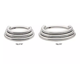 Titanium Triple Stacked Side Facing Clicker