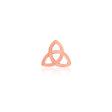 14K Celtic Knot Threadless End