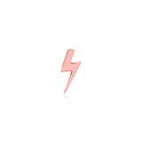 14k Gold Lightning Bolt Threadless End