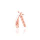 14K Straight Razor Threadless End
