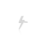 14k Gold Lightning Bolt Threadless End