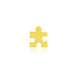 14K Gold Puzzle piece