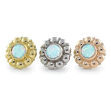 18K Gold Kumo Threadless End