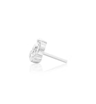 14kt Gold Uma White CZ Threadless End