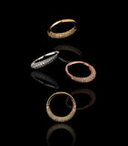 14K Gold Opulence Hinged Segment Ring