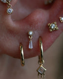 14Kt Gold Helena Threadless End