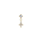 14Kt Gold Ivy Threadless End