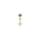 14Kt Gold Ivy Threadless End