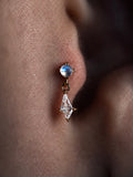 14Kt Gold Ivy Threadless End
