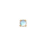 14Kt Gold Prong Cab Threadless End