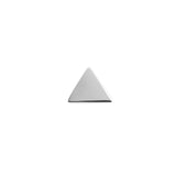 14Kt Gold Triangle Threadless End