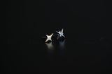 14Kt Gold 4 Point Star Threadless End