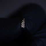 14Kt Gold Laurel Threadless End