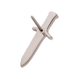 Titanium Dagger Threadless End