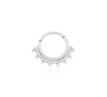 14kt Gold Tri-Bead Hinged Segment Ring