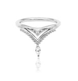 14K Gold Reina Hinged Segment Ring