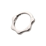 Titanium Bone Shaped Front Facing Hinged Segment Clicker