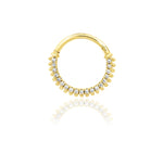 14K Gold Mimi Hinged Segment Ring