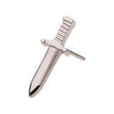 Titanium Dagger Threadless End