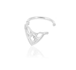 14K Gold Cathedral Hinged Segment Ring
