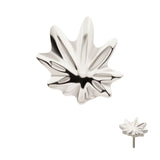 Titanium Pot Leaf Threadless End