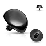 Titanium Dome Threaded Tops
