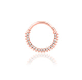 14K Gold Mimi Hinged Segment Ring