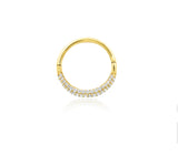 14K Gold Opulence Hinged Segment Ring