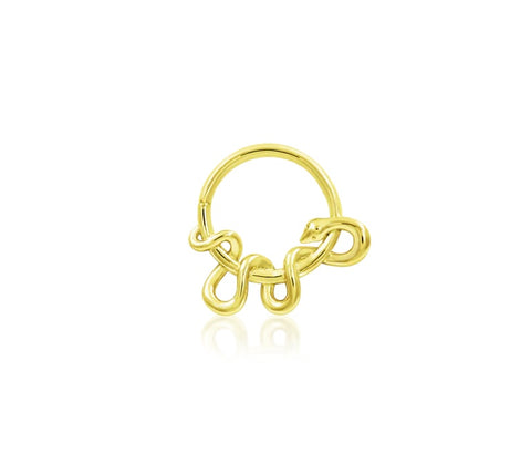 14k Gold Kaa Seam Ring