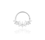 14K Gold Winter Hinged Segment Ring