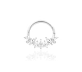 14K Gold Winter Hinged Segment Ring