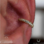 14K Gold Opulence Hinged Segment Ring