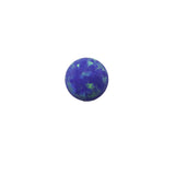 Titanium Cabochon Horseshoe Opal End