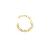 14K Gold Mimi Hinged Segment Ring