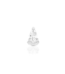 14kt Gold Uma White CZ Threadless End