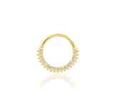 14K Gold Mimi Hinged Segment Ring