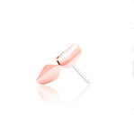 14kt Gold Sybil White CZ Threadless End