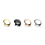 Titanium Dome Threaded Tops