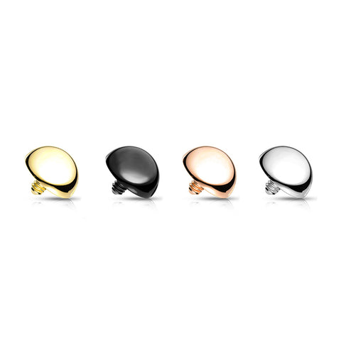 Titanium Dome Threaded Tops