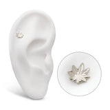 Titanium Pot Leaf Threadless End