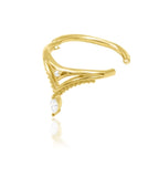 14K Gold Reina Hinged Segment Ring