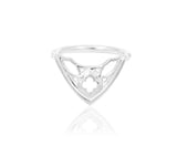 14K Gold Cathedral Hinged Segment Ring