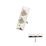 Titanium 3 Pyramid Threadless End