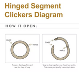 Titanium Triple Hoop Clicker