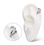 Titanium Double Ended Spike Twist Clicker
